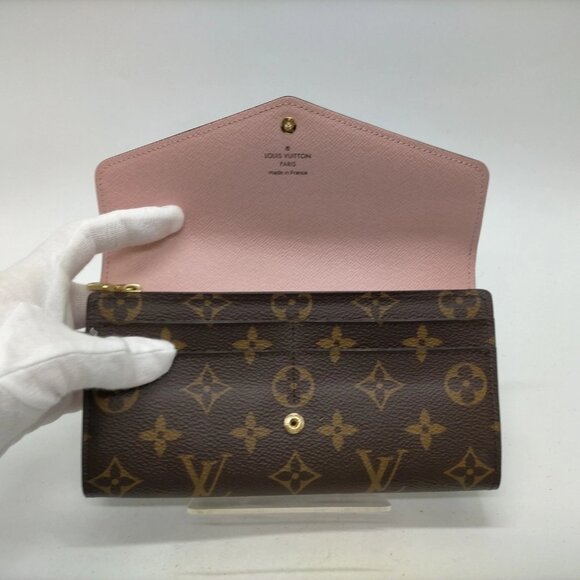 Authentic Louis Vuitton Brown Monogram Wallet mn357-111725 - Picture 5 of 9